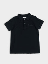 BOYS BEN POLO SS BLACK