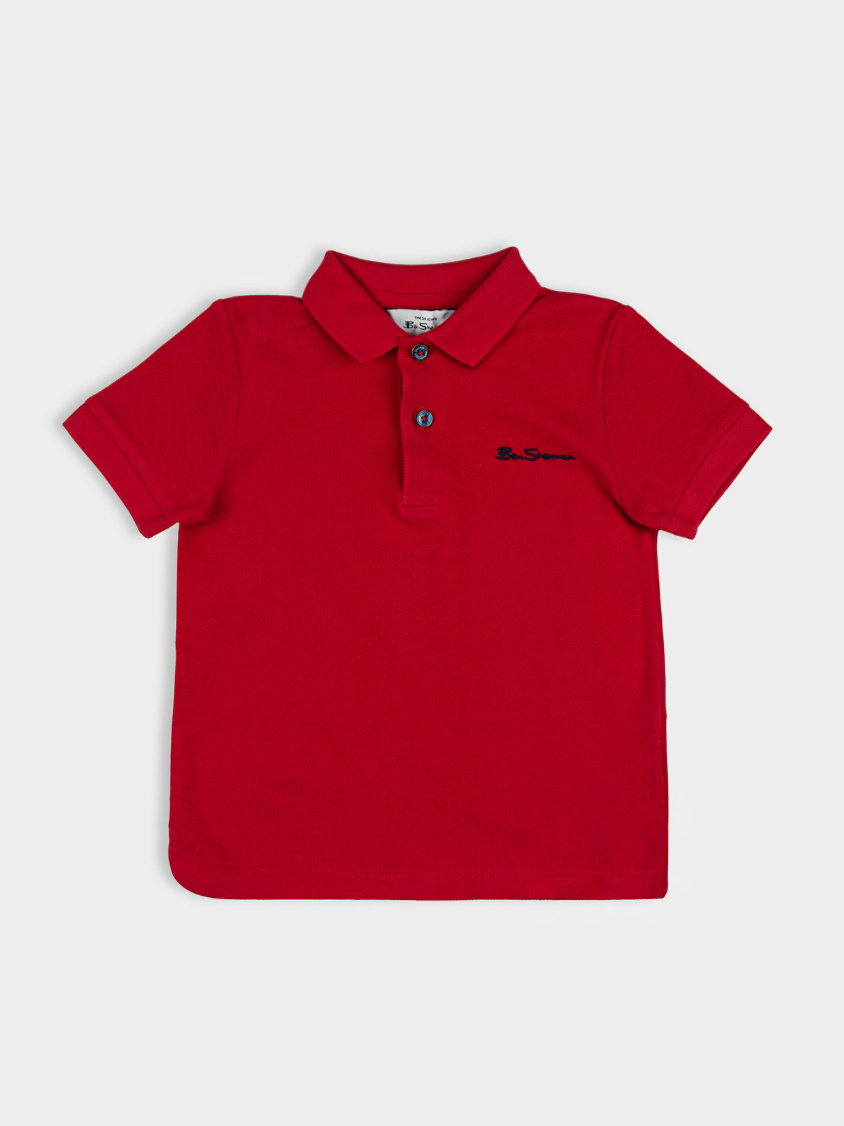 BOYS BEN POLO SS RED