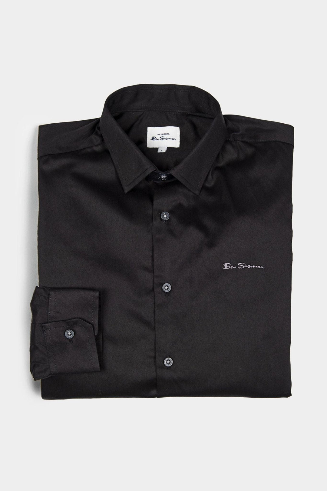 Ben Shirt (Slim Fit) - Black - view 6