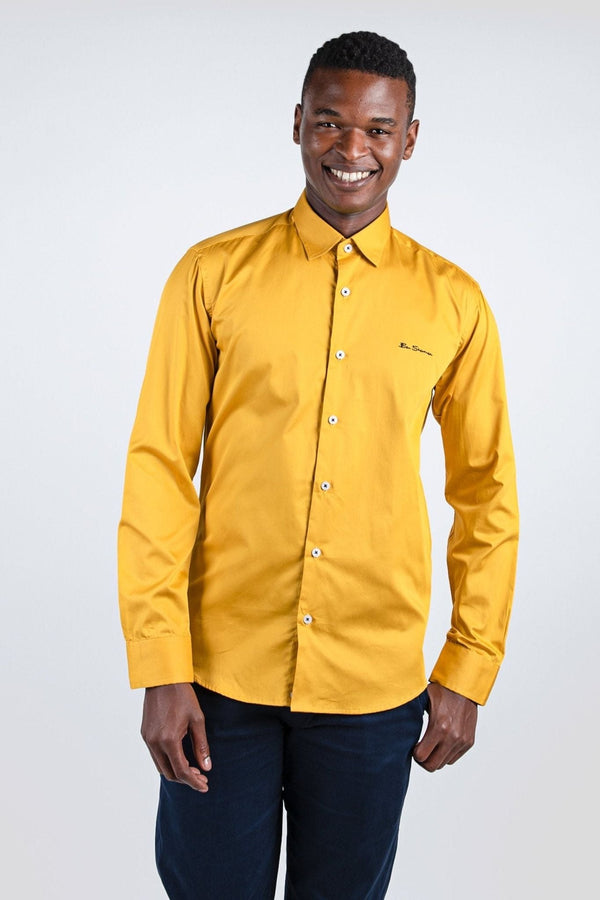 Ben Shirt (Slim Fit) - Gold