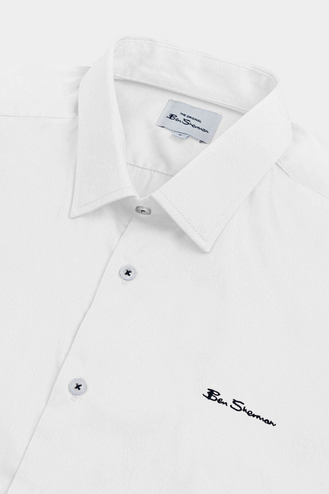 Ben Shirt (Slim Fit) - White - view 4
