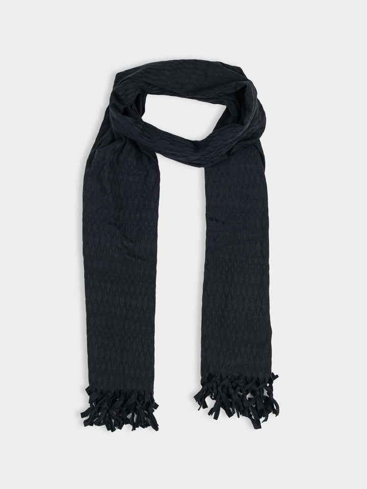 Knit scarf - Black