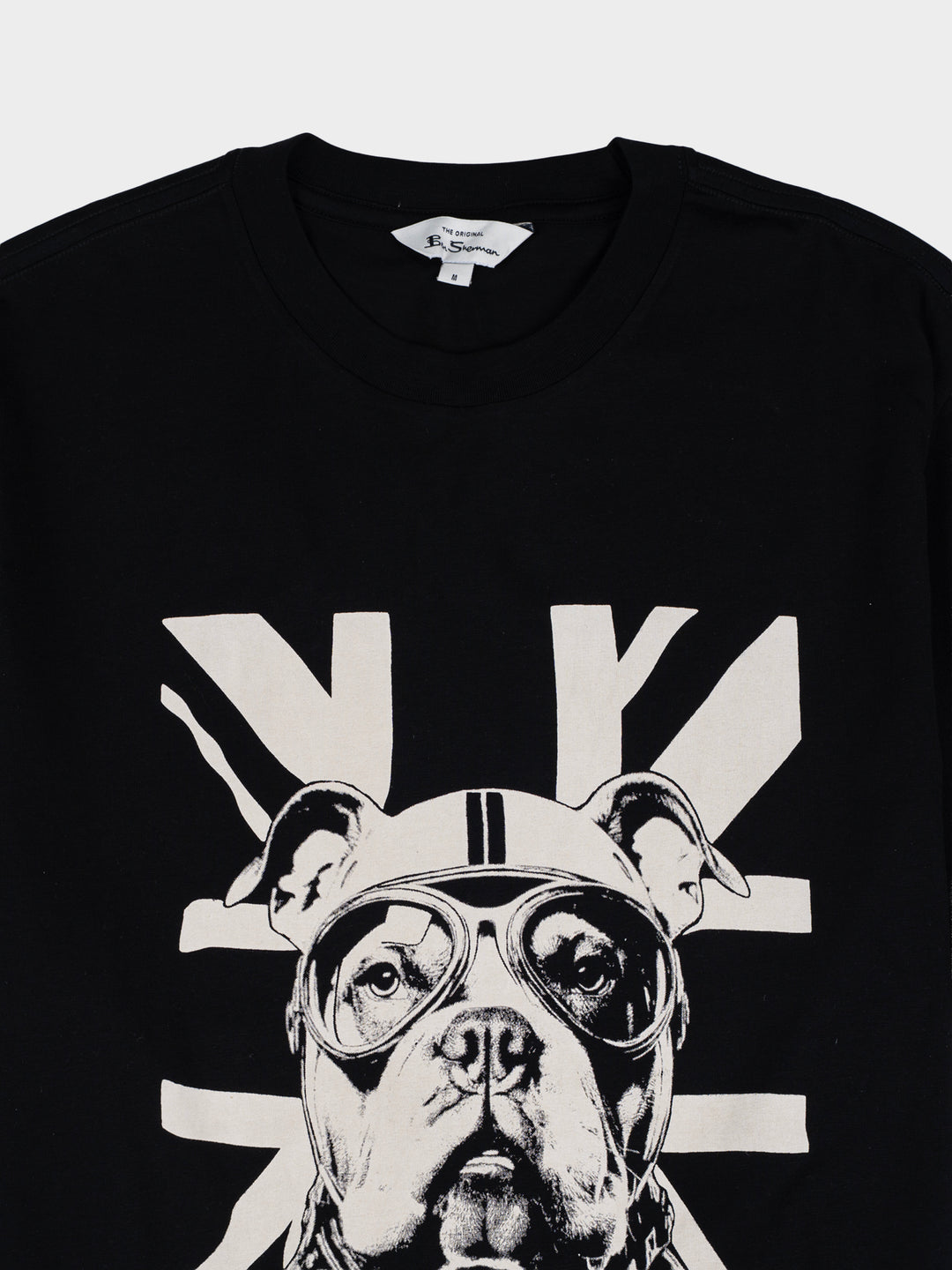 BULLDOG TEE SHIRT - BLACK