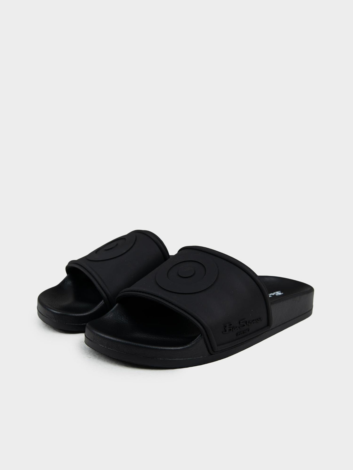 Target Embossed Slides - Black