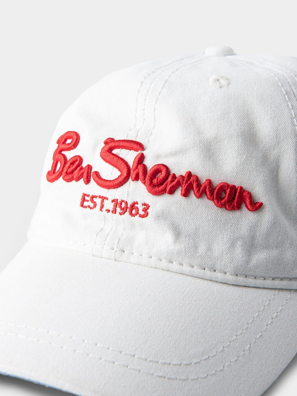 Ben Sherman Cap - White