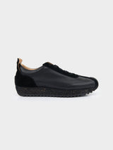 HENRY LEATHER SUEDE LACE UP - Black