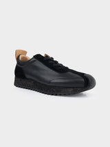 HENRY LEATHER SUEDE LACE UP - Black