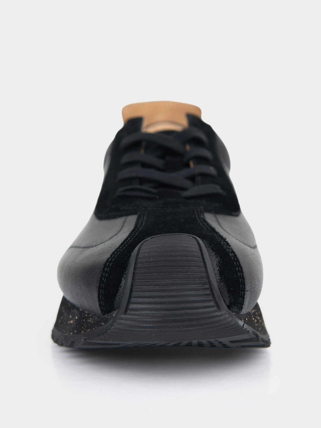 Henry Leather Suede Lace Up - Black - view 5