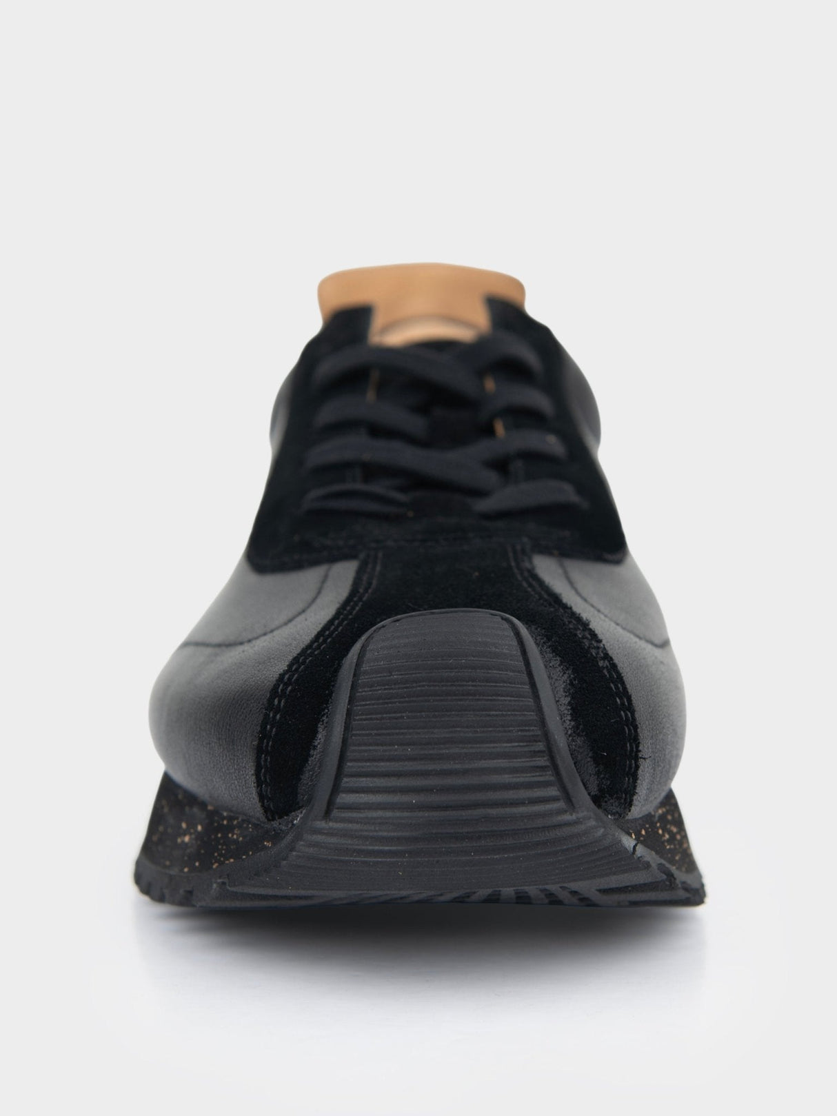 HENRY LEATHER SUEDE LACE UP - Black