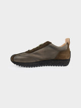 HENRY LEATHER SUEDE LACE UP - Olive/Brown