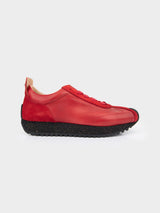 HENRY LEATHER SUEDE LACE UP - Red