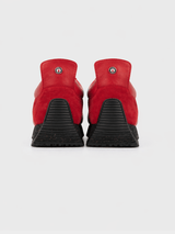 HENRY LEATHER SUEDE LACE UP - Red