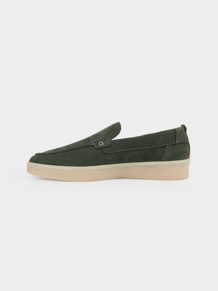 William Leather Slip On - Olive - view 3