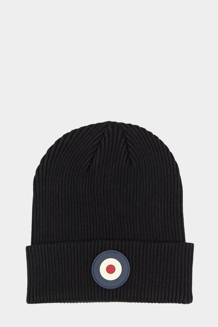 TARGY RIB BEANIE - BLACK