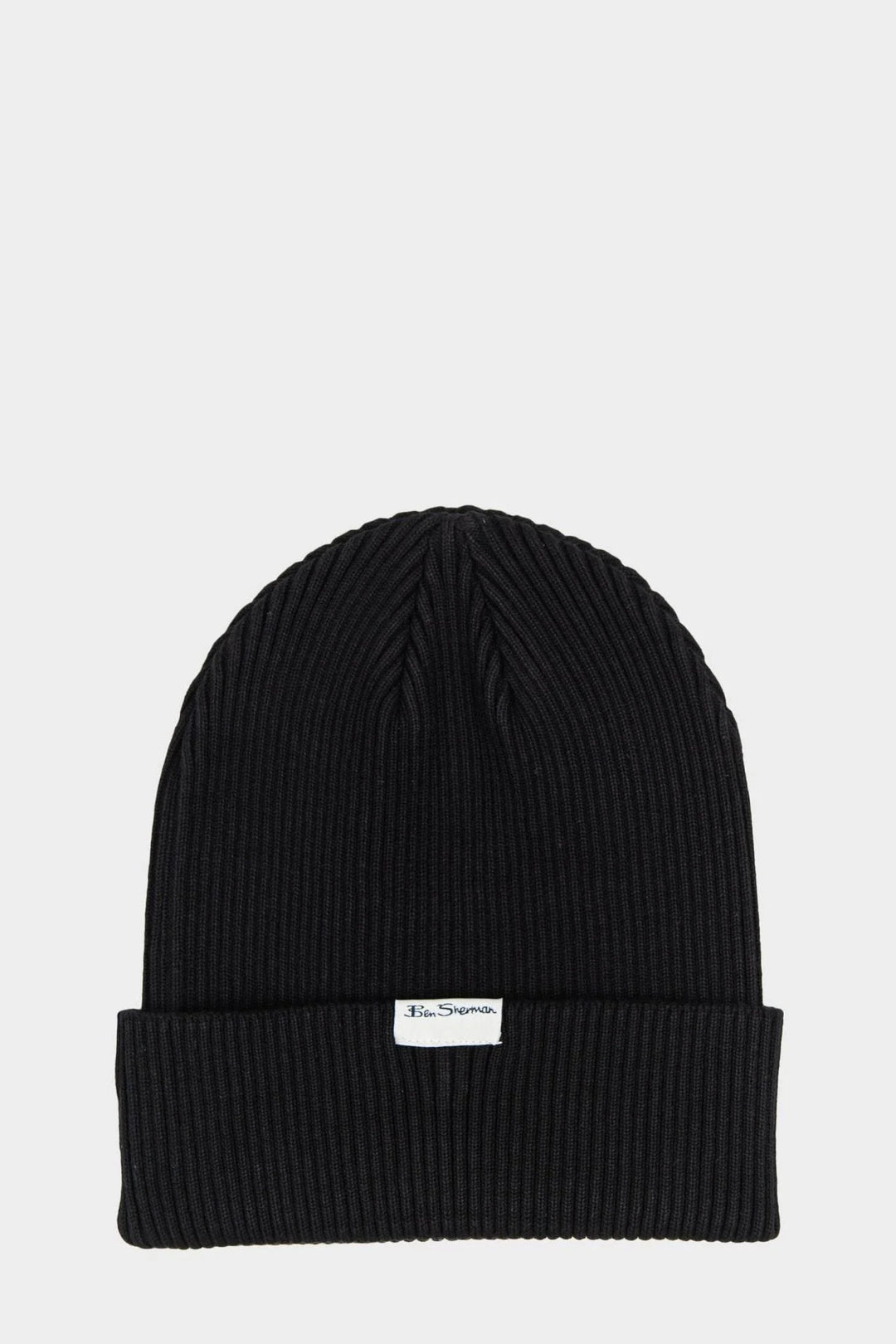 TARGY RIB BEANIE - BLACK