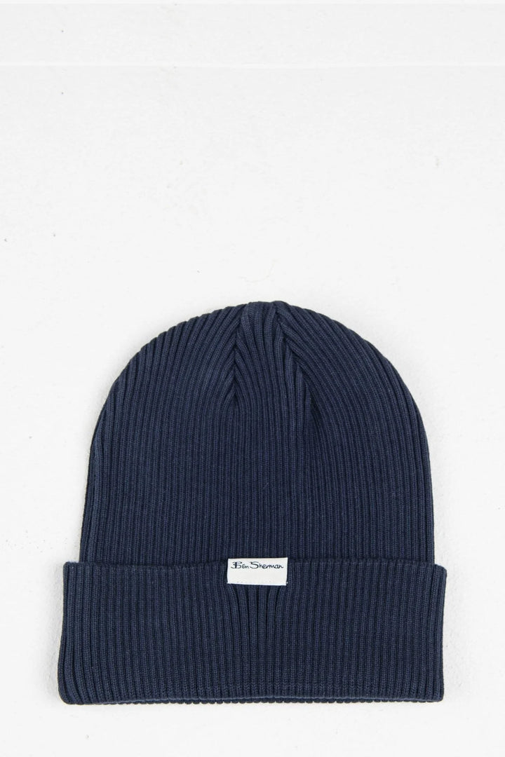 TARGY RIB BEANIE - NAVY