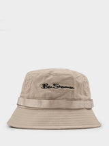 Bear Embossed Bucket Hat - Cornstalk