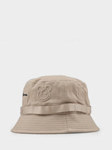 Bear Embossed Bucket Hat - Cornstalk