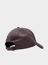 Metal Target Badge Cap - Cocoa Powder