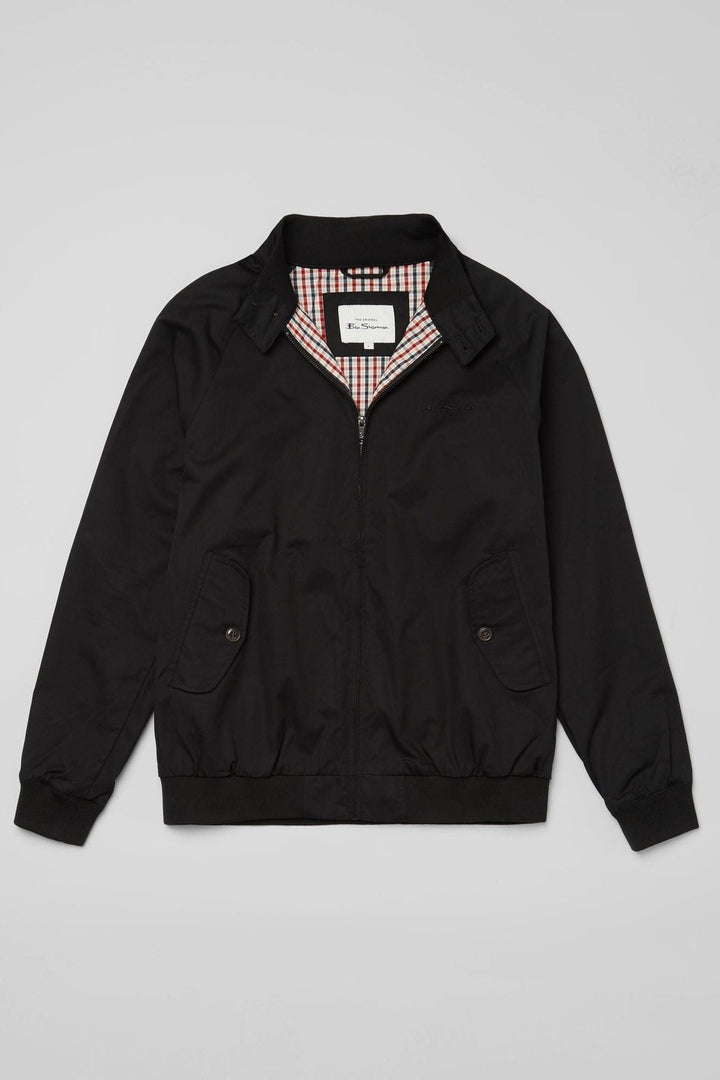 Signature Harrington Jacket - Black - view 7