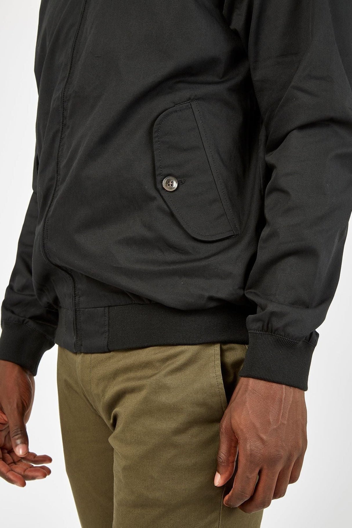 Signature Harrington Jacket - Black