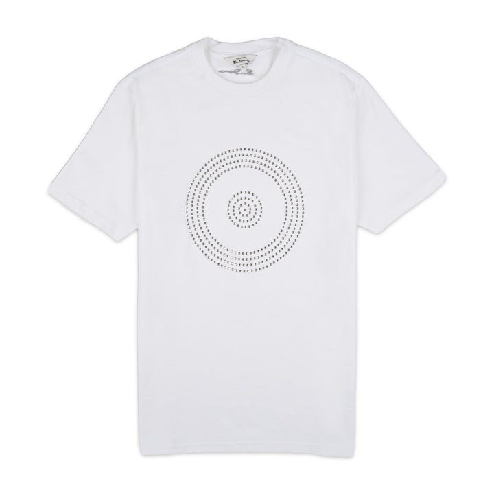 TARGET BLING TEE SHIRT - WHITE