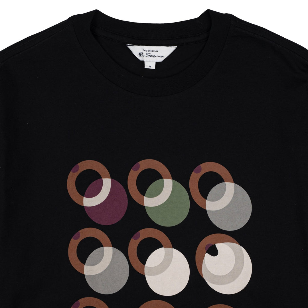 TARGET SHADOW TEE SHIRT - BLACK