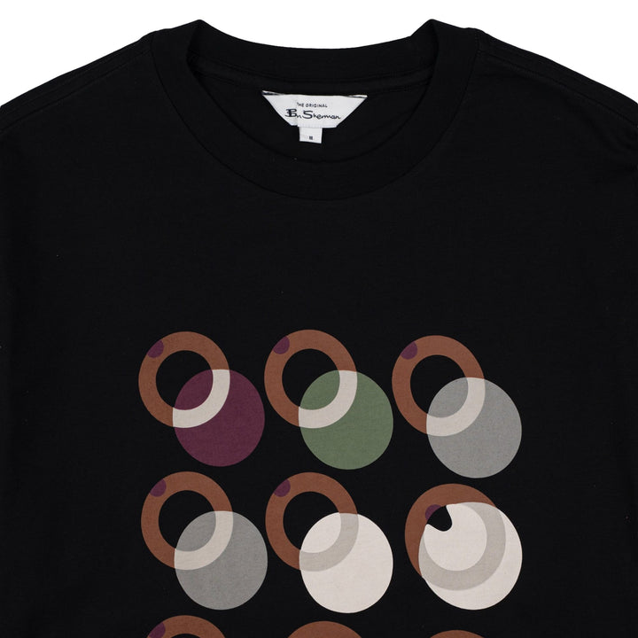 TARGET SHADOW TEE SHIRT - BLACK
