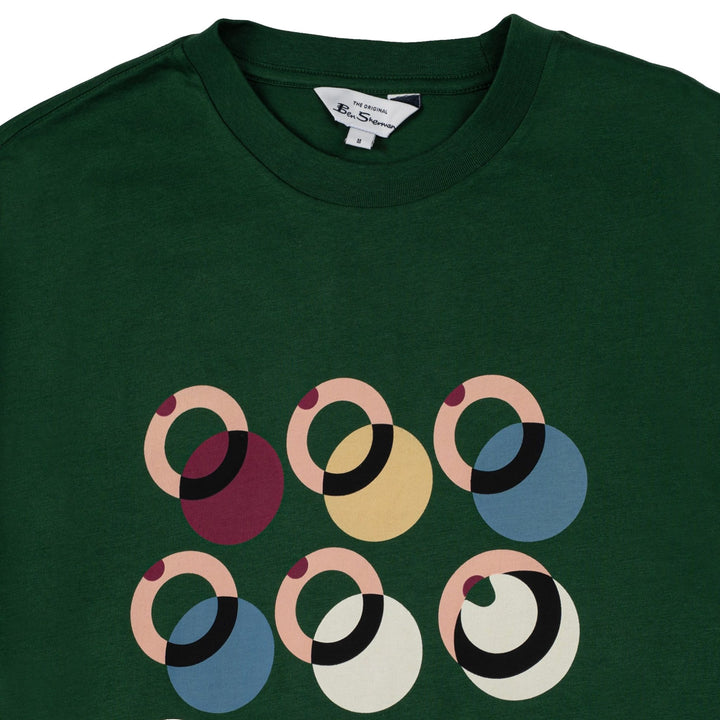 TARGET SHADOW TEE SHIRT - FOREST GREEN