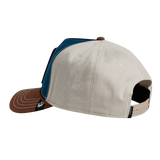 BULLY 100 CANVAS PEAK W24 - BROWN / BLUE / WHITE