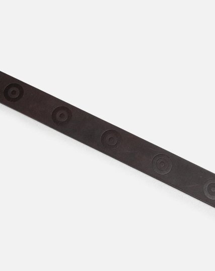 TARGET EMBOSS LEATHER BROWN