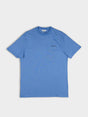 Ben Sherman Harbour Island Blue T-Shirt - Classic crew neck tee with embroidered logo on chest