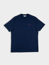 Ben Sherman New Port Navy T-Shirt - Classic crew neck tee with embroidered logo on chest