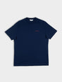 Ben Sherman New Port Navy T-Shirt - Classic crew neck tee with embroidered logo on chest