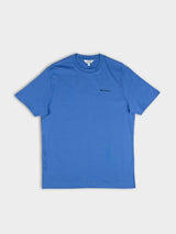 Ben Sherman Scotdale Blue T-Shirt - Classic crew neck tee with embroidered logo on chest
