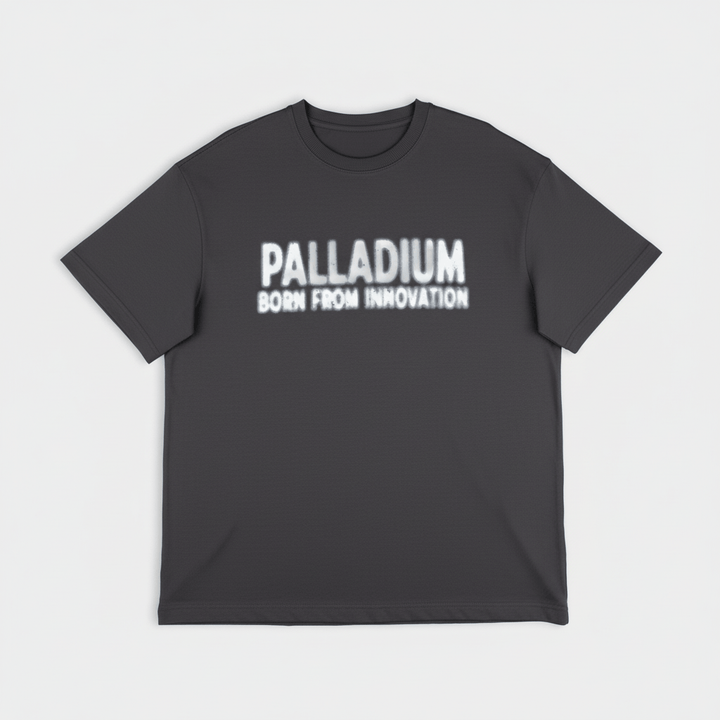 Born from Innovation Oversized Premium T-Shirt - Charcoal