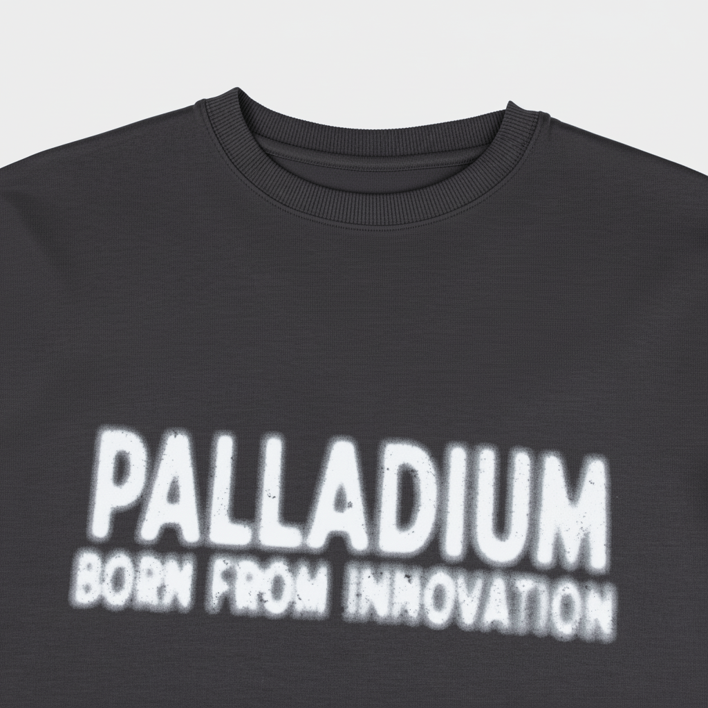 Born from Innovation Oversized Premium T-Shirt - Charcoal - view 2