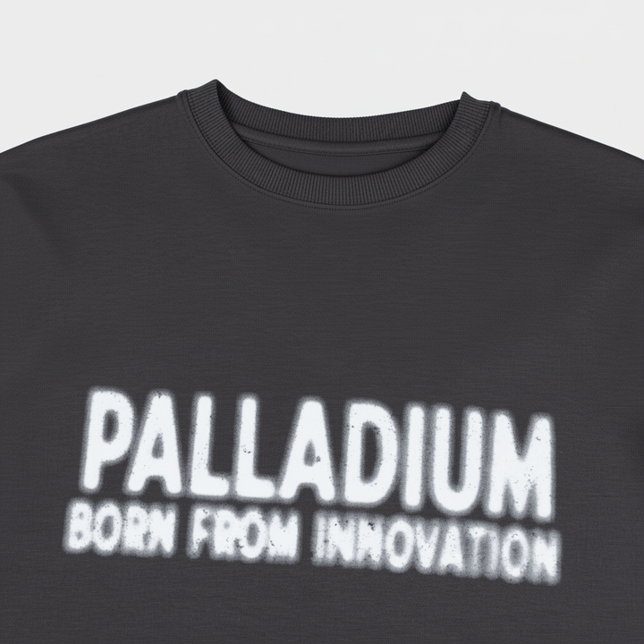 Born from Innovation Oversized Premium T-Shirt - Charcoal - view 2