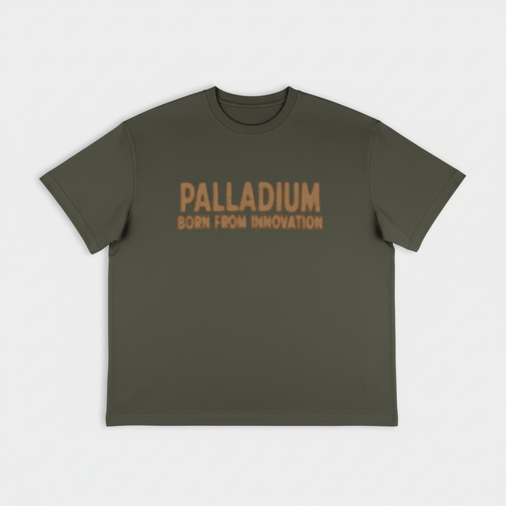 Born from Innovation Oversized Premium T-Shirt - Olive
