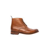 Brogue Boot (Leather) - Tan - CM1110