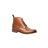 Brogue Boot (Leather) - Tan - CM1110