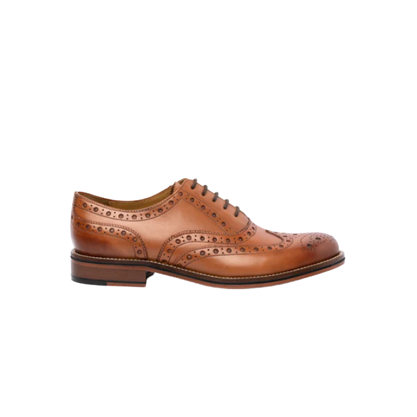 Brogue (Leather) - Tan - CM1430