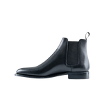 Charles Leather Boot - Black