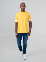 Color Block Tee - Banana