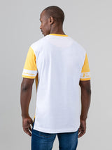 Color Block Tee - Banana