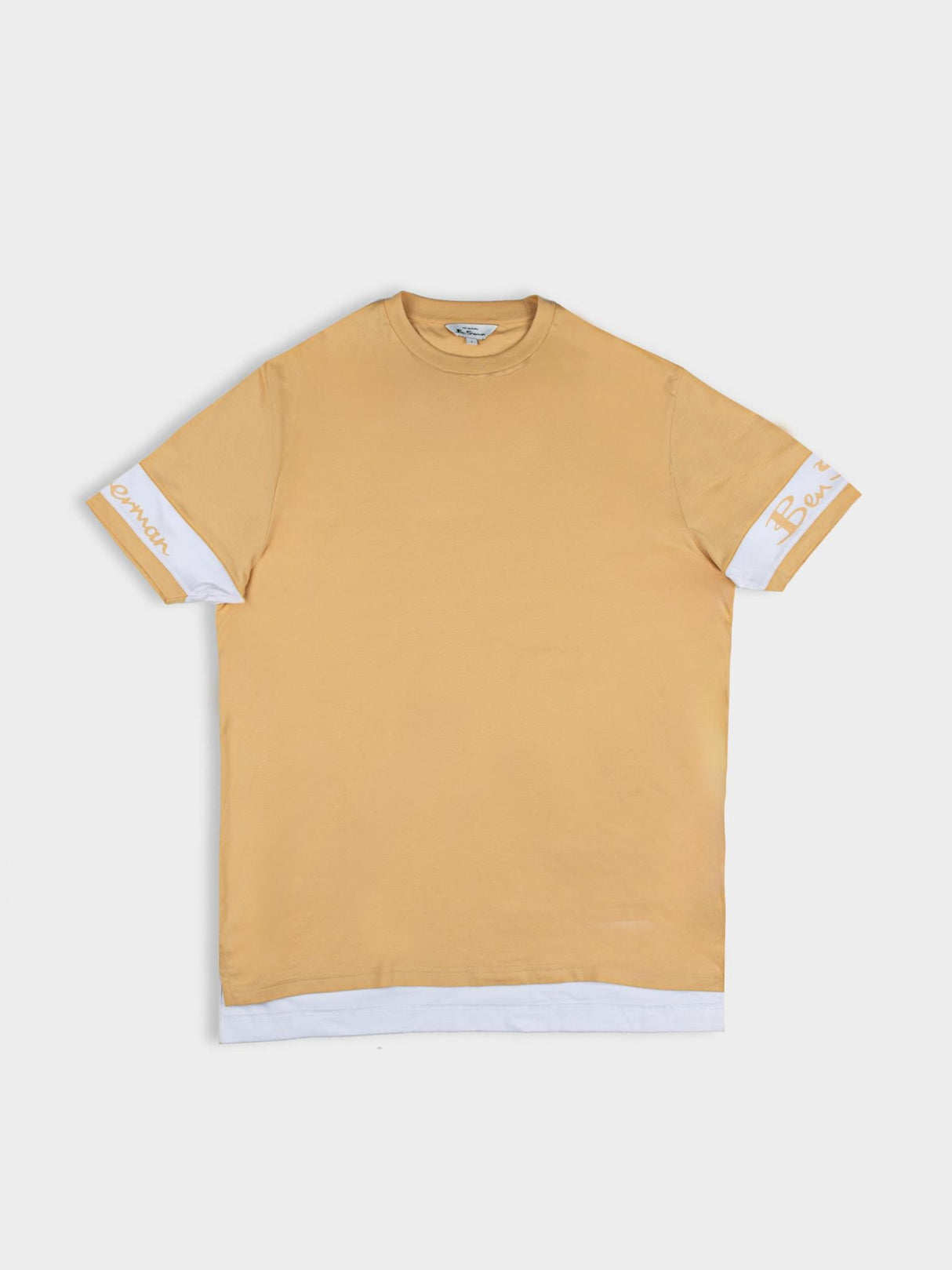 Color Block Tee - New Wheat