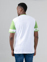 Color Block Tee - Piquant Green