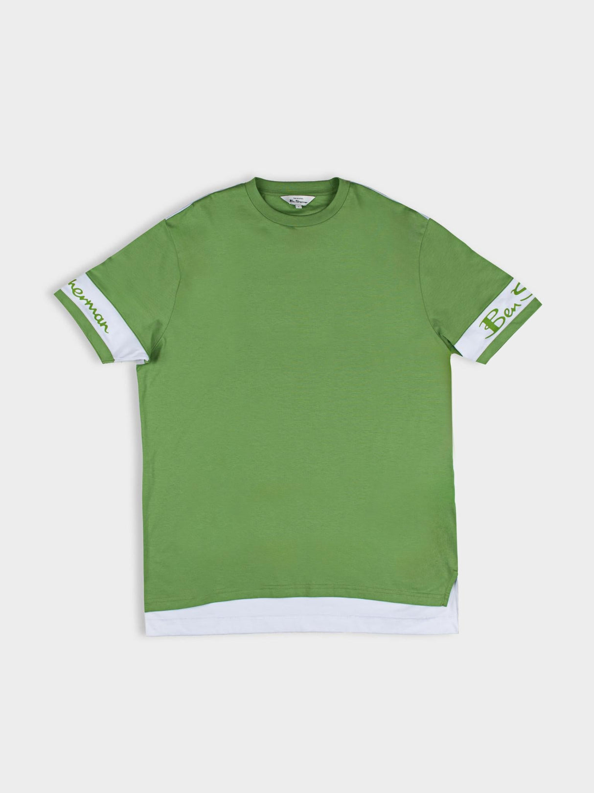 Color Block Tee - Piquant Green