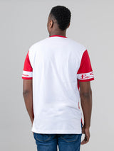 Color Block Tee - Red