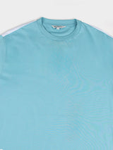 Color Block Tee - Retro Blue